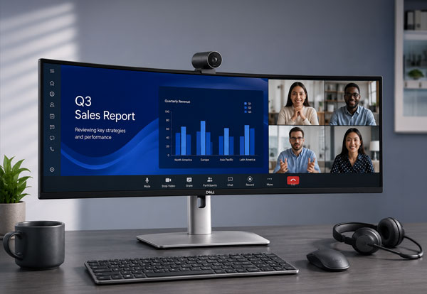 Dell Pro 34 Plus Video Conferencing — P3424WEB